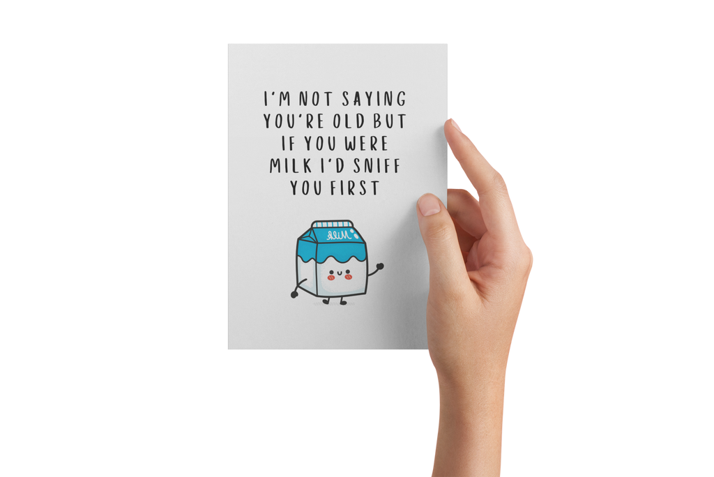 Sniff You Joke Birthday Card