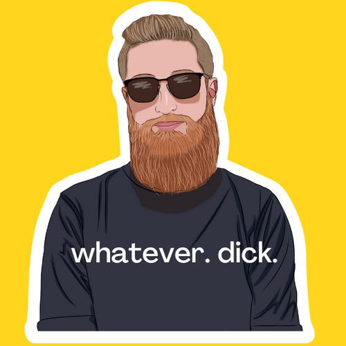 Whatever Rude Sticker
